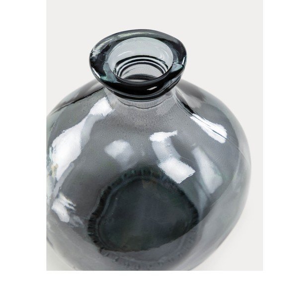 Sivá váza (výška  18 cm) Brenna – Kave Home-image-2