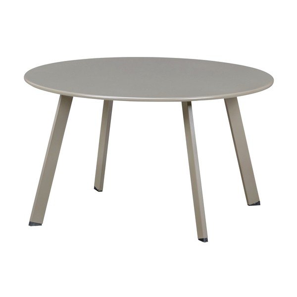 Kovový okrúhly záhradný konferenčný stolík ø 70 cm Fer – WOOOD-image-1