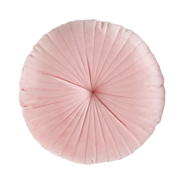 Zamatový dekoračný vankúš ø 40 cm Round Soft Touch – Catherine Lansfield