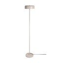 Béžová stojacia lampa s kovovým tienidlom (výška  140 cm) Riqueza Palo – Leitmotiv