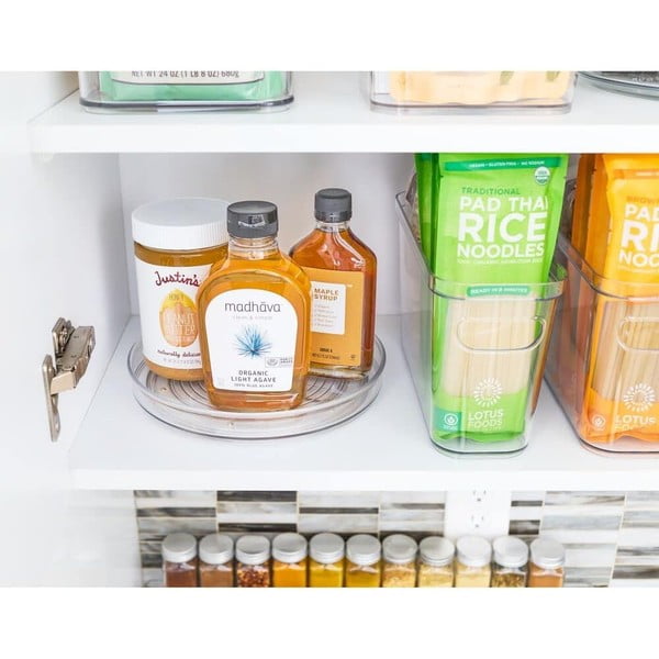 Otočný plastový organizér na koreničky ø 23 cm Linus – iDesign-image-1