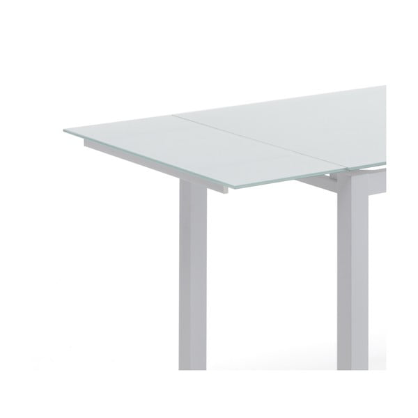 Rozkladací jedálenský stôl so sklenenou doskou 70x110 cm Fast – Tomasucci-image-3