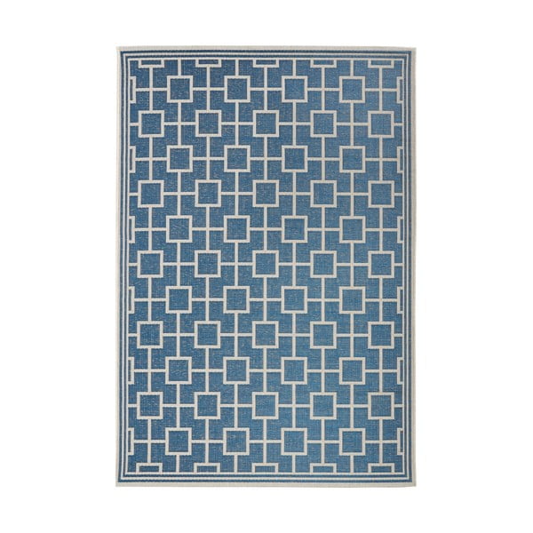 Modrý koberec vhodný aj do exteriéru Botany, 160 × 230 cm