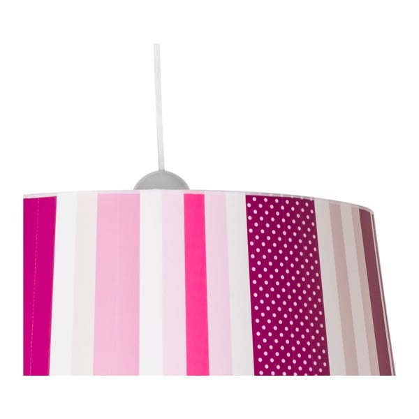 Ružové závesné svietidlo SULION Lines-image-1