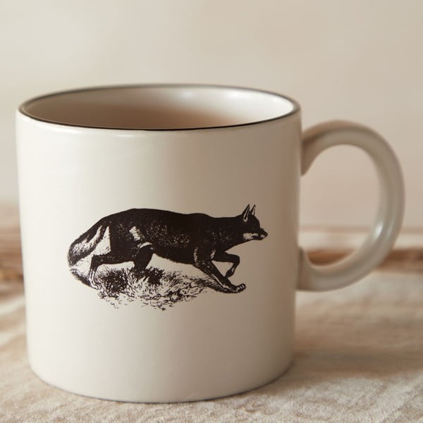 Béžovo-čierne hrnčeky v súprave 4 ks z kameniny 350 ml Elements – Costa Nova-image-2