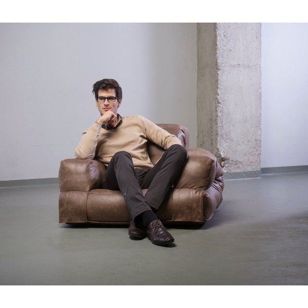 Kreslo Hippo Vintage Cognac-image-3