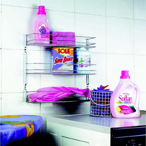 Nástenný oceľový organizér na koreničky – Metaltex-image-1