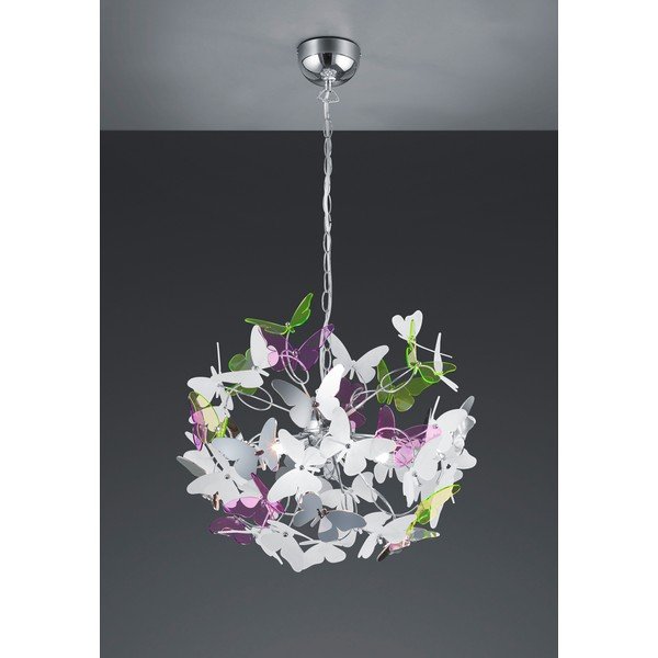 Detský luster s plastovým tienidlom ø 50 cm Butterfly – Reality-image-3