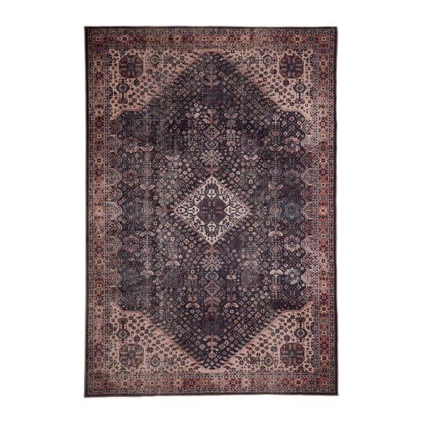 Hnedý koberec Floorita Bjdiar Graphite, 160 × 230 cm