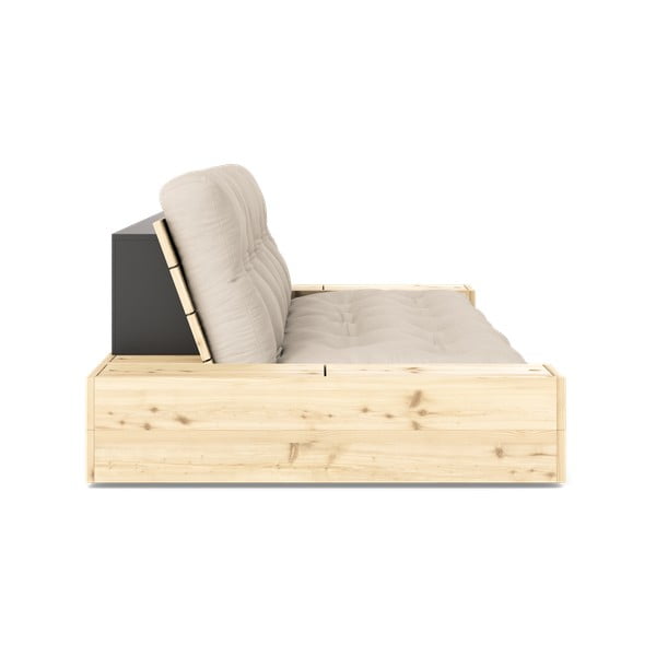 Béžová rozkladacia pohovka 244 cm Base – Karup Design-image-3