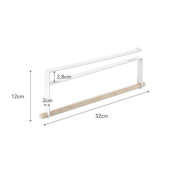 Biely držiak na utierky YAMAZAKI Tosca-image-3