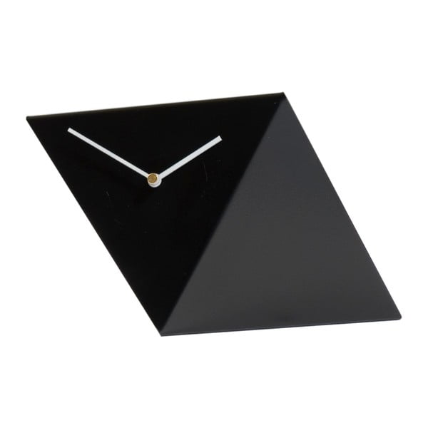 Stolné hodiny Clock 25 cm, čierne