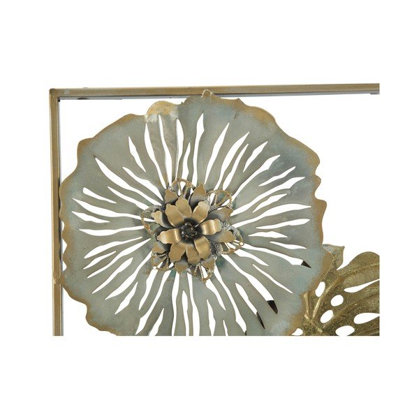 Kovová nástenná dekorácia 31,5x90 cm Leaf – Mauro Ferretti-image-4