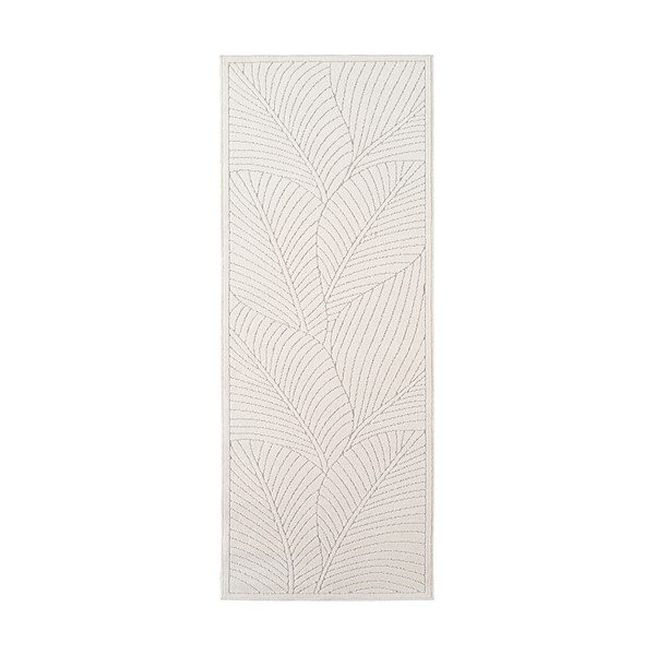 Krémovobiely vnútorný a vonkajší behúň 80x250 cm Nova 1203 – Ayyildiz Carpets
