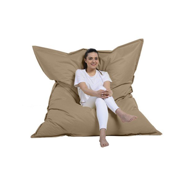 Béžový záhradný sedací vak Giant – Floriane Garden-image-3