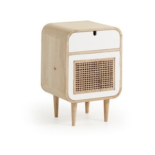 Nočný stolík z mangového dreva Kave Home Gerald, 40×30 cm