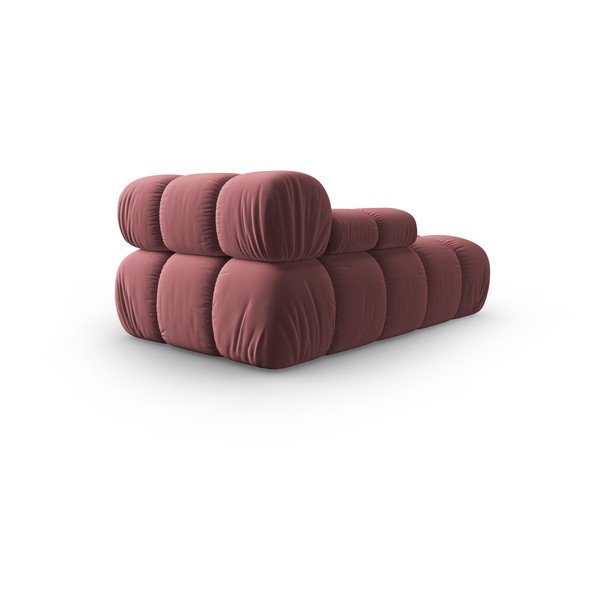 Ružová zamatová leňoška (ľavý roh) Bellis – Micadoni Home-image-4