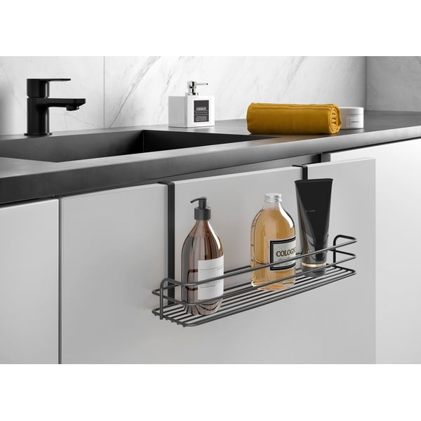 Závesná oceľová prídavná polička Origin - Metaltex-image-1