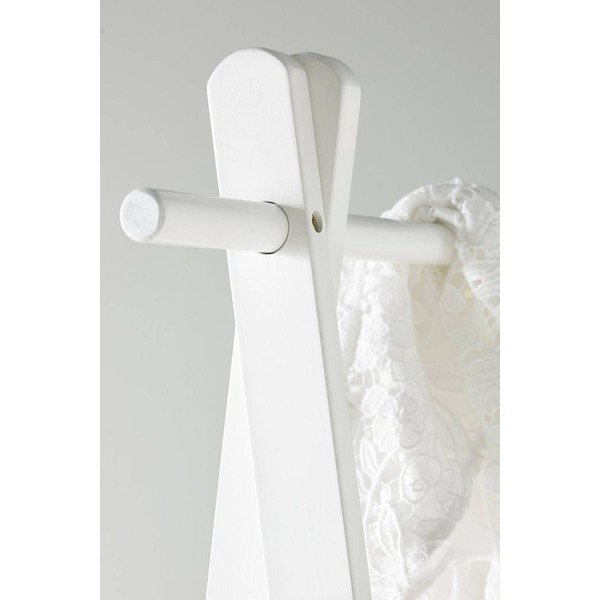Biely stojan na oblečenie z dubového dreva 91x159x43 cm – Ellos Home-image-3