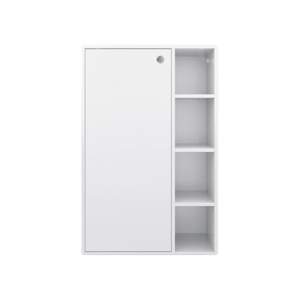 Biela vysoká/závesná kúpeľňová skrinka 66x100 cm Color Bath – Tom Tailor