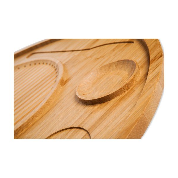 Bambusový servírovací tanier Bambum Teodora, ø 38 cm-image-3