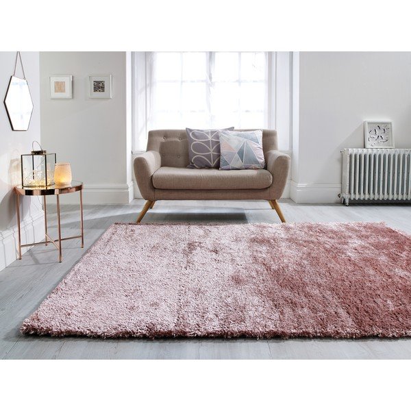 Ružový koberec Flair Rugs Serenity Pink, 160 × 230 cm-image-3