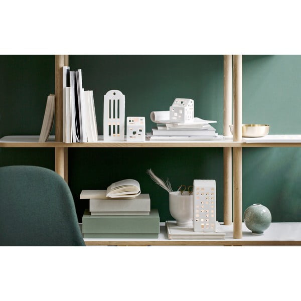 Biely keramický svietnik Kähler Design Urbania Lighthouse Functio-image-4