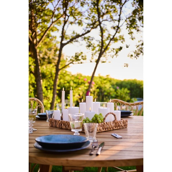 Biele dobíjacie svetelné dekorácie v súprave 3 ks Smilla – Sirius-image-4