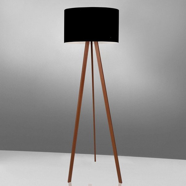 Čierna stojacia lampa Simple-image-1