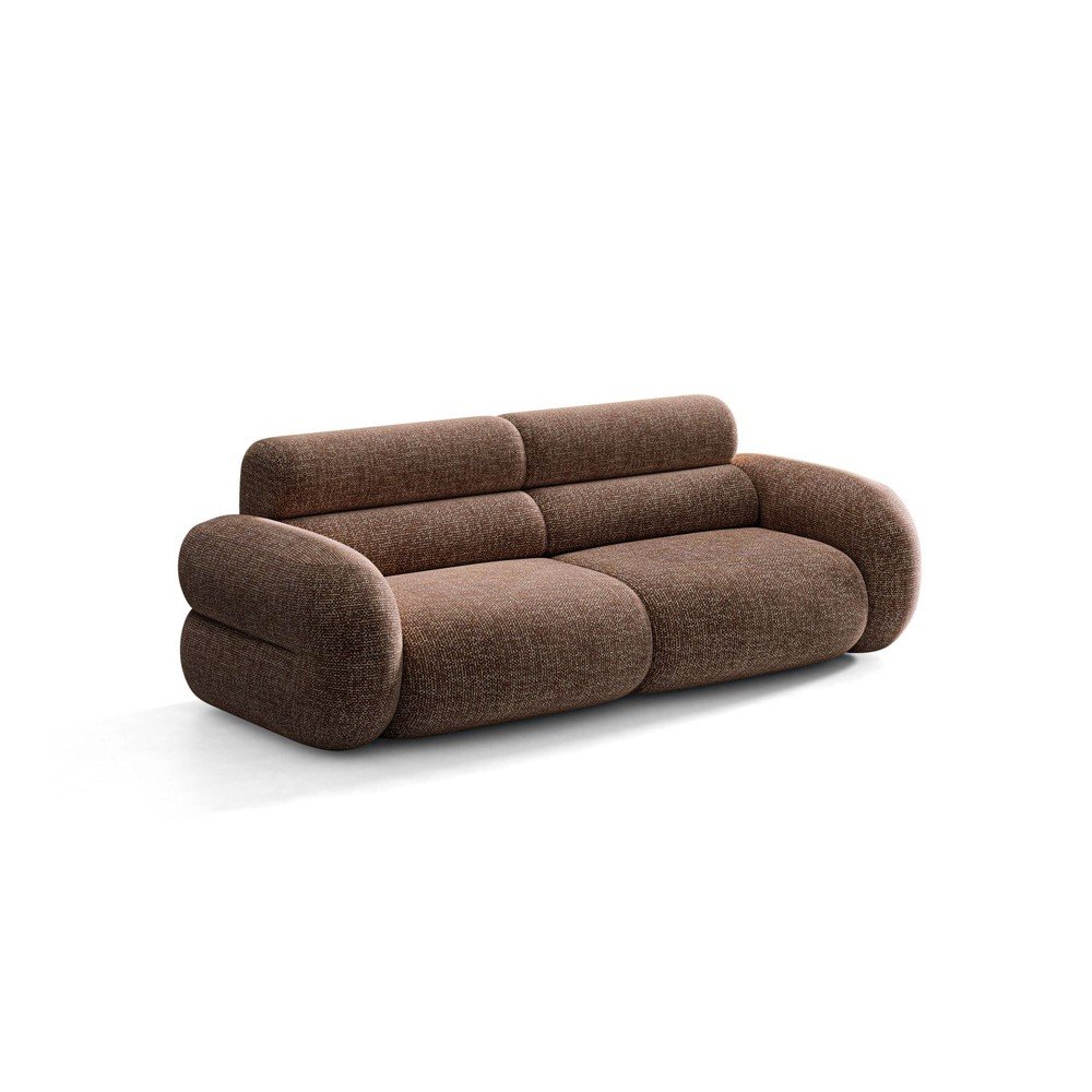 Fotografia produktu: Hnedá ženilková pohovka 220 cm Neo – Micadoni