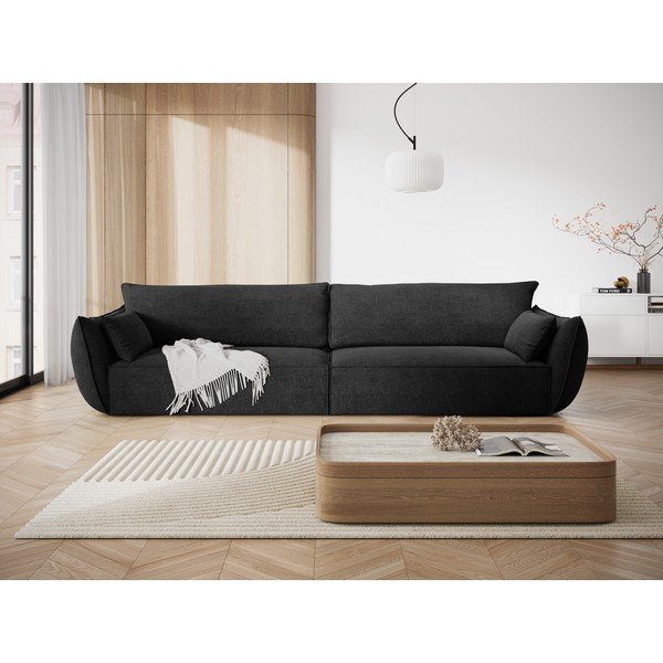 Tmavosivá pohovka 248 cm Vanda - Mazzini Sofas-image-1