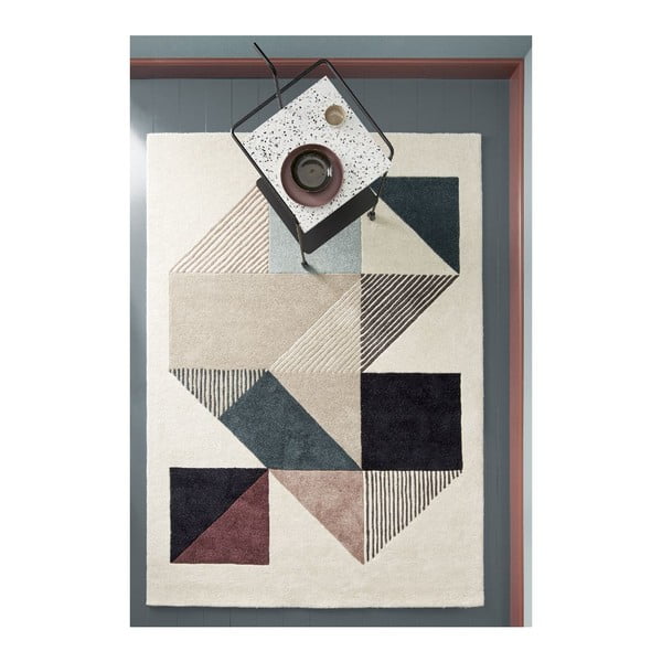 Vlnený koberec Mikill Mixed, 140x200 cm