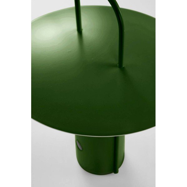 Zelená kovová LED so stmievačom stolová lampa (výška  24 cm) Venna – Jotex-image-3