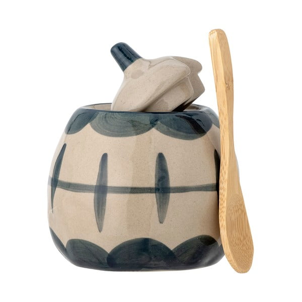 Set kameninovej kanvičky na mlieko a cukorničky Allium – Bloomingville-image-2