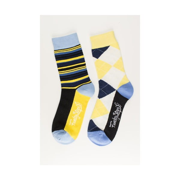 Dva páry ponožiek Funky Steps Mambo, univerzálna veľkosť