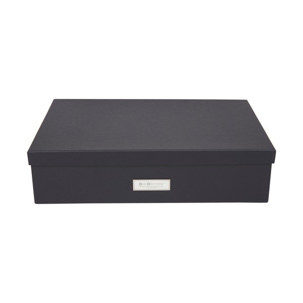 Tmavosivá škatuľa s priehradkami Bigso Box of Sweden Jakob-image-2