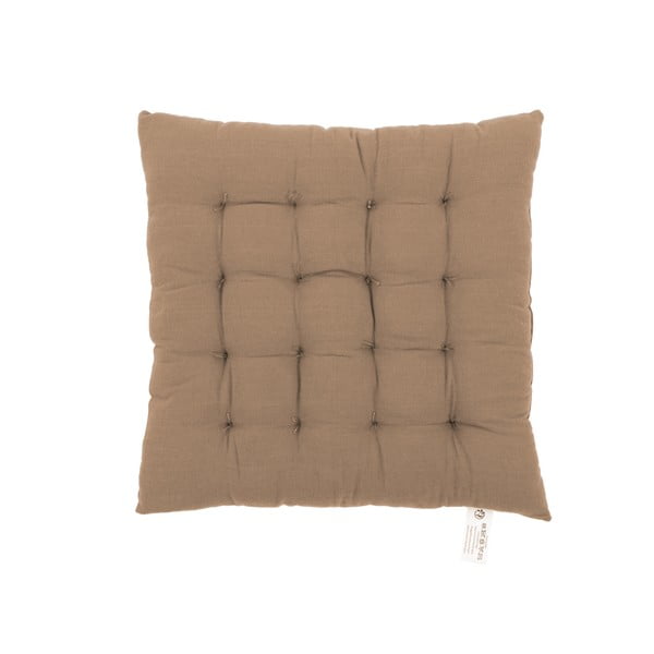 Hnedý sedák na stoličky Tiseco Home Studio, 40 x 40 cm
