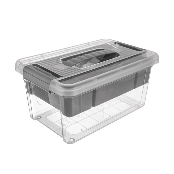 Plastový úložný box s vekom 35x23x17 cm Multi Stormax – Orion