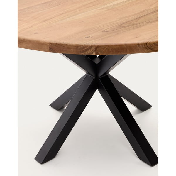 Jedálenský stôl s doskou z akácie ø 150 cm Argo – Kave Home-image-4