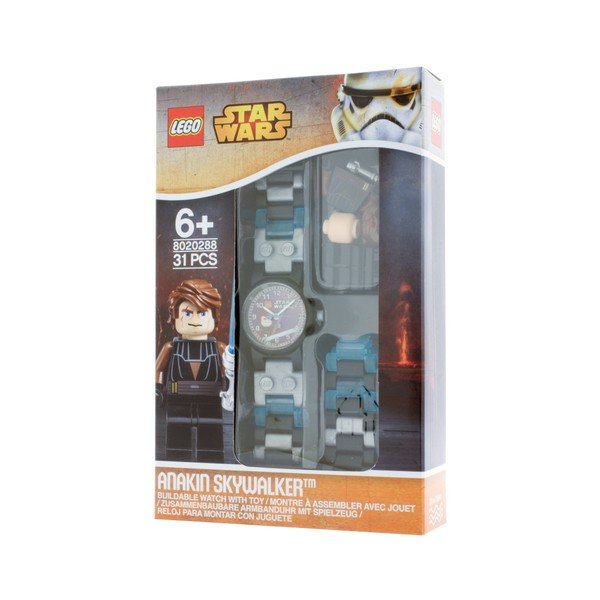 Hodinky s figúrkou LEGO® Star Wars Anakin-image-3