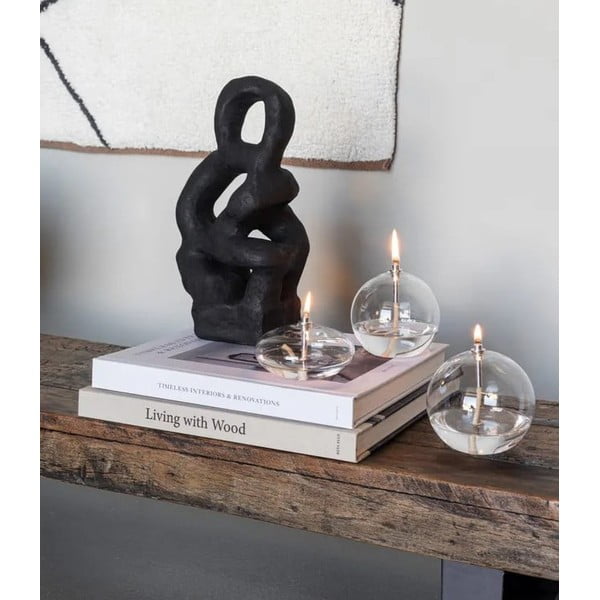 Sklenená olejová lampa (výška  10 cm) Aura – Mette Ditmer Denmark-image-1