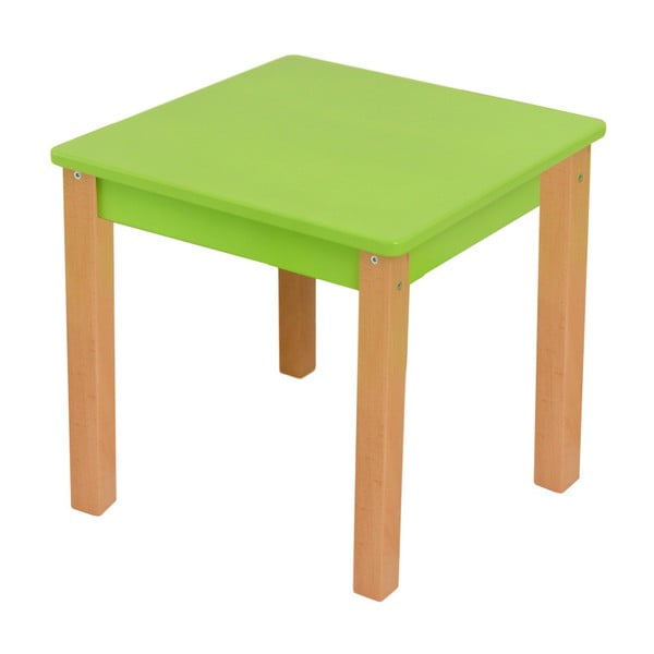 Zelený detský stolík Mobi furniture Mario