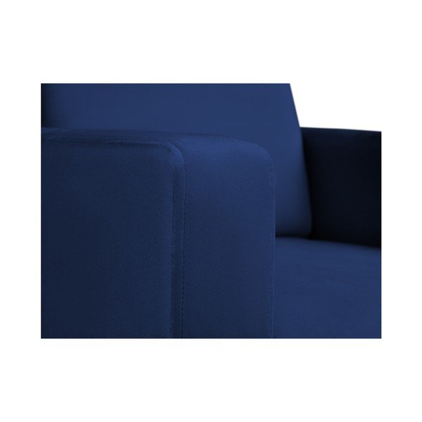Tmavomodré kreslo Kooko Home Massimo-image-1
