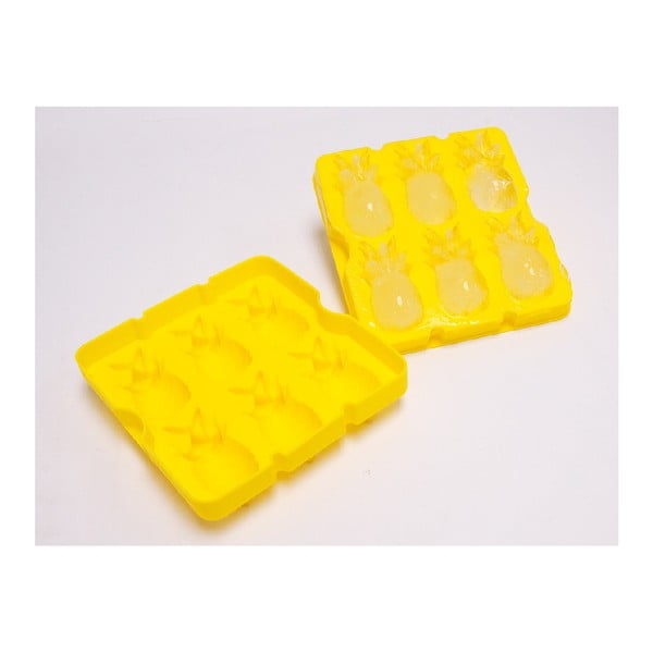 Žltá silikónová nádoba na ľad Original Products Pinapple