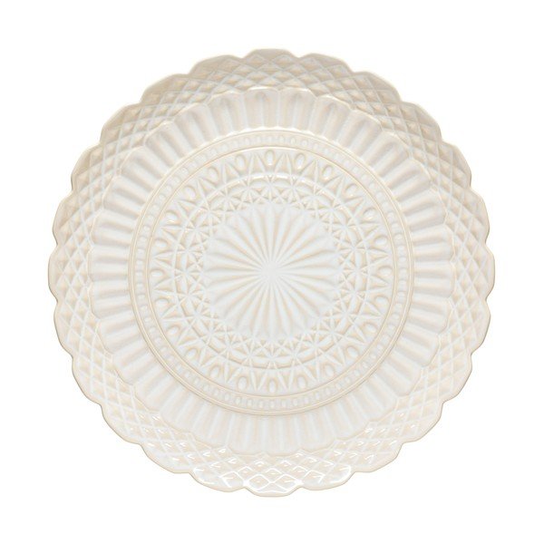 Biely servírovací kameninový tanier ø 39 cm Cristal – Costa Nova