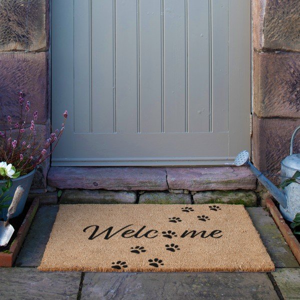 Rohožka z kokosového vlákna 60x90 cm Welcome Paws – Artsy Doormats-image-4