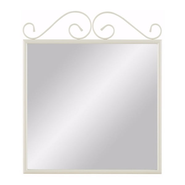 Biele kovové zrkadlo Støraa Isabelle