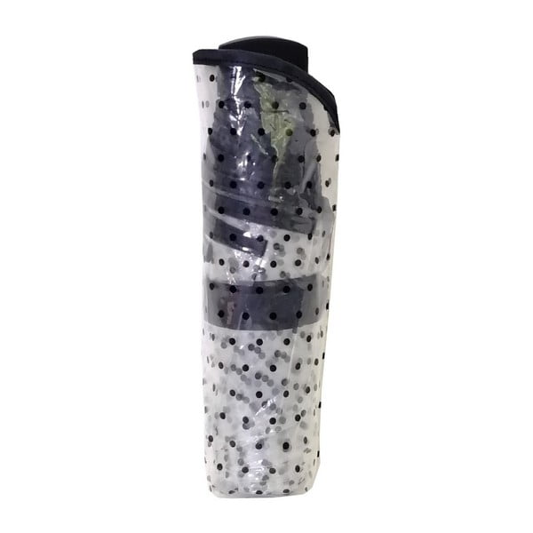 Transparentný skladací dáždnik Ambiance Black Polka Dots, ⌀ 97 cm-image-1