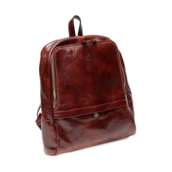 Kožený batoh - Anna Luchini-image-1