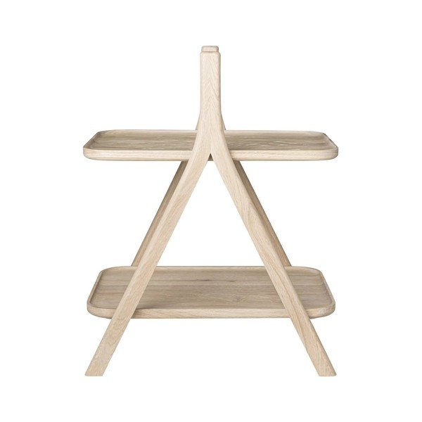 Odkladací stolík z masívneho dreva 36x46 cm Eta – Blomus-image-2